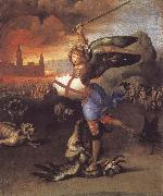 RAFFAELLO Sanzio Dragon and Iimi oil on canvas